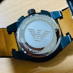【超美品】EMPORIO ARMANI AR-0668 専用ケース付属　 稼働中の画像