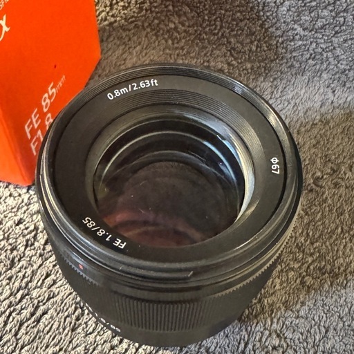 [中古美品]SONY Eマウント FE 85mm F1.8 SEL85F18