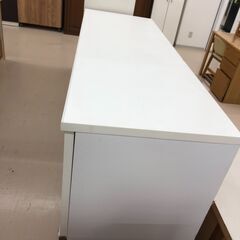 【ジャングルジャングル和歌山店】【Wa3309】ラック　ホワイト　リユースショップ リサイクルショップ 中古家具 中古家電 中古自転車 古着 冷蔵庫の画像