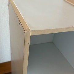 2段カラーボックス無料でさしあげます。の画像