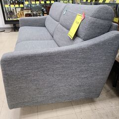 J1830【リユースのサカイ柏店】NITORI　ニトリ　三人掛けカウチソファ　NポケットA4R　グレー　クリーニング済み　参考価格84,990円の画像