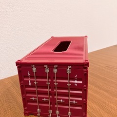 JR貨物 コンテナ風 ティッシュBOXの画像