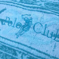 POLO CLUB ポロクラブ　タオルケット　シングル　ロゴ入りの画像