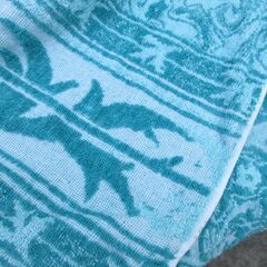 POLO CLUB ポロクラブ　タオルケット　シングル　ロゴ入りの画像