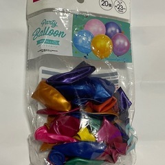 ダイソー バルーンアートセット (青・黄色)の画像