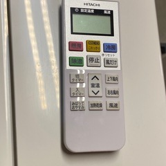 ※　ルームエアコン HITACHI 日立 RAS-DT28L 冷房2.8kW/暖房3.6kW兼用　主に10畳用　100V リモコンあり　2021年製　動作品の画像