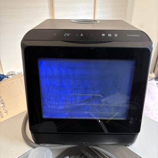 【急募】食洗機 サンコー 黒 美品 使用頻度少ない