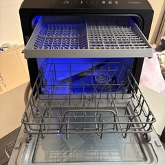 【急募】食洗機 サンコー 黒 美品 使用頻度少ないの画像