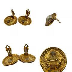 シャネル CHANEL イヤリング 両耳用 ゴールドの画像