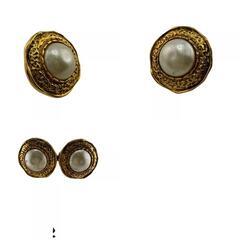 シャネル CHANEL イヤリング 両耳用 ゴールドの画像