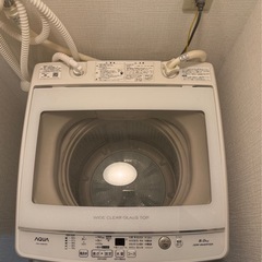 AQUA全自動洗濯機8.0kg(2017年製)の画像