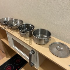 【中古】IKEA ままごとキッチン　DUKTIG ドゥクティグの画像