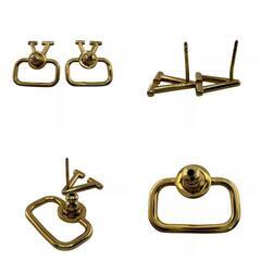 ヴァレンティノ VALENTINO ピアス Vロゴ ピアス(両耳用) シグネチャー ゴールドの画像