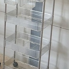 多機能ワゴン　4段の画像