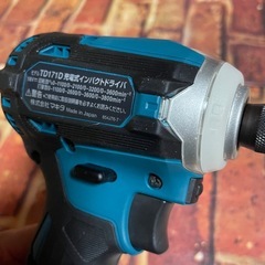 美品！マキタTD171充電式インパクトドライバー の画像