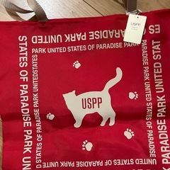 未使用タグ付きトートバッグの画像