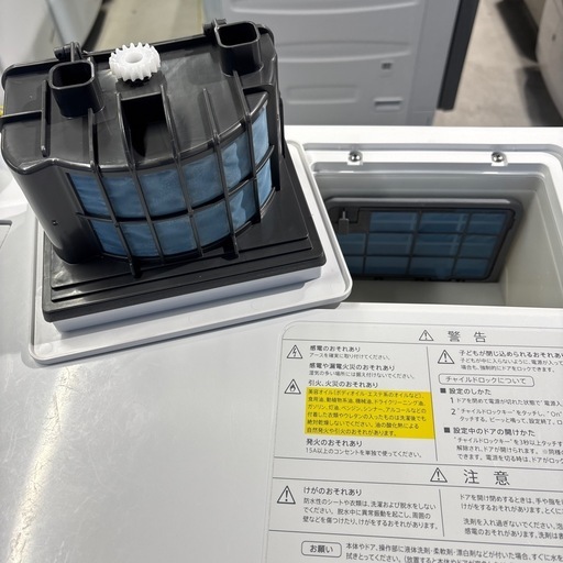 ドラム式洗濯機　SHARP ES-W114-SL 2021年製　