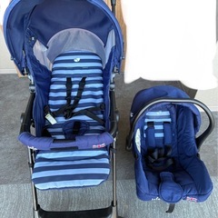 Joie トラベルシステム ベビーカー&チャイルドシート ISOFIX 2019年製の画像