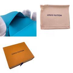 ルイヴィトン LOUIS VUITTON 二つ折り財布 モノグラムトリヨン ポルトフォイユ ミュルティプル M11501 ブルーの画像
