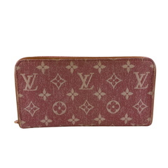 ルイヴィトン LOUIS VUITTON 長財布 モノグラム デニム ジャガード ジッピーウォレット M81182 ホワイトの画像