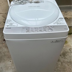 東芝全自動電気洗濯機の画像