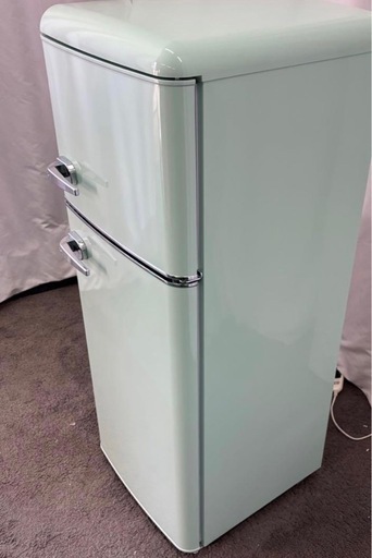 冷蔵庫 レトロ114L アイリスプラザ