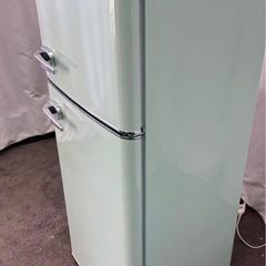 冷蔵庫 レトロ114L アイリスプラザの画像