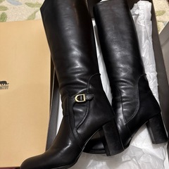 ブランド　ロングブーツ　本革　レザー　3足　の画像