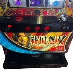 パチスロ実機 戦国無双 スロット メダル機 山佐 家庭用電源の画像