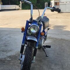 ホンダ HONDA モンキー Z50J 【エンジン型式 ST50E 走行6,674ｋｍ】青の画像