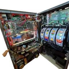 パチスロ 実機 リッジレーサー B ニイガタ電子 スロット の画像