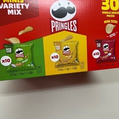 プリングルス MINI 30袋 バラエティミックス 個包装 賞味期限2026/6　Z170-70316の画像