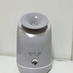 【and us】卓上フェイススチーマーの画像