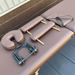 木製折りたたみマッサージベッド（ファミリー・ライフ）の画像