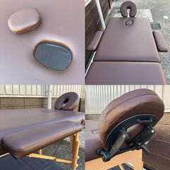 木製折りたたみマッサージベッド（ファミリー・ライフ）の画像