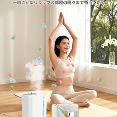加湿器 スチーム式X超音波式　アロマ　タイマー付きの画像
