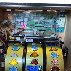 パチスロ実機 センゴク 回胴記 スロット かいどうき ニューギン 家庭用電源の画像