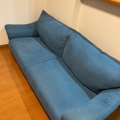 ソファ　３人がけ　中古品　引き取り希望　岡山市南区
の画像