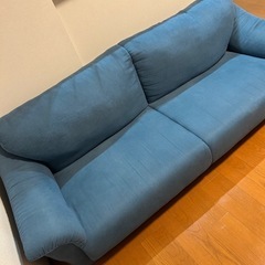 ソファ　３人がけ　中古品　引き取り希望　岡山市南区
の画像