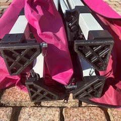 ワンタッチタープテント 2m×2m ピンク　イベントテントの画像