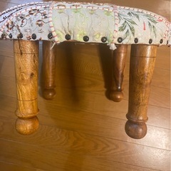 スツール　オットマン　ローチェア　丸椅子　低座の画像