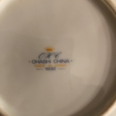 大橋陶器のエレガントなカップ＆ソーサーです。の画像