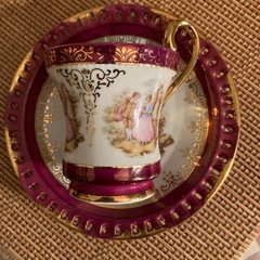 大橋陶器のエレガントなカップ＆ソーサーです。の画像