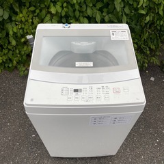 北九州市内配送無料　保証付き 2022年製ニトリ 全自動洗濯機　NTR60の画像