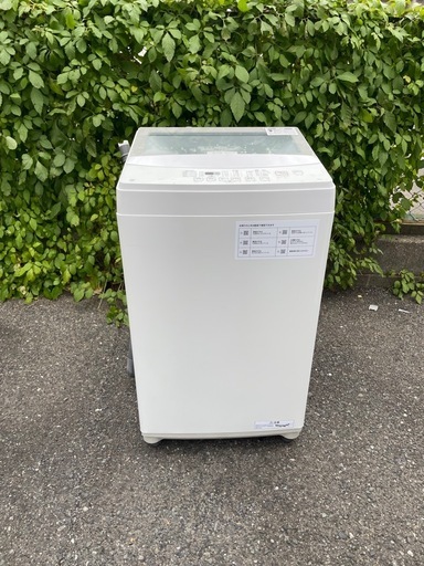 北九州市内配送無料　保証付き 2022年製ニトリ 全自動洗濯機　NTR60