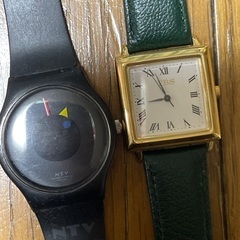 テレビ会社のノベルティ腕時計の画像