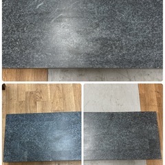 ジモティー限定価格！S220 ⭐ マーブル調ミニマムローラック 飾り棚 ベンチ 幅160cm USEDの画像