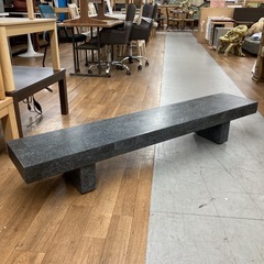 ジモティー限定価格！S220 ⭐ マーブル調ミニマムローラック 飾り棚 ベンチ 幅160cm USEDの画像