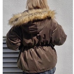 EGOIST ベロアダウンジャケットの画像