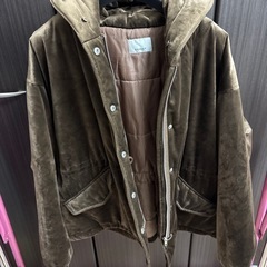 EGOIST ベロアダウンジャケットの画像